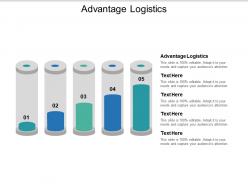 Advantage logistics ppt powerpoint presentation pictures graphics cpb
