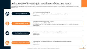 Advantage Of Investing In Retail Manufacturing Sector Retail Manufacturing Business