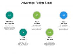 Advantage rating scale ppt powerpoint presentation layouts good cpb
