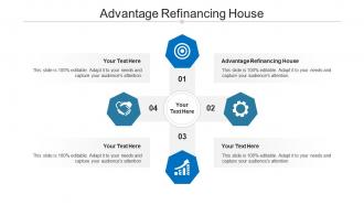 Advantage refinancing house ppt powerpoint presentation show outline cpb