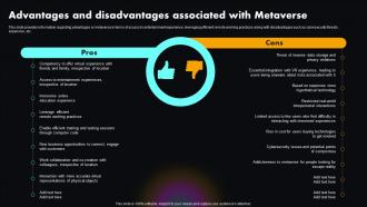 Advantages And Disadvantages Metaverse Explained Unlocking Next Version Of Physical World AI SS