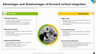 Advantages And Disadvantages Of Forward Integration Strategy For Increased Profitability Strategy Ss