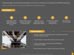 Advantages And Disadvantages Of Scrum Software Development Methodology
