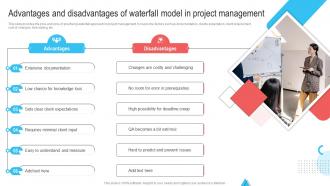 Advantages And Disadvantages Of Waterfall Model In Project Waterfall Project Management