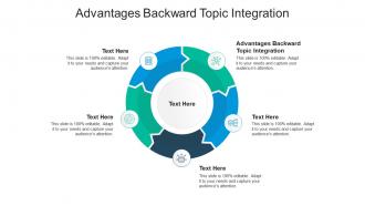 Advantages backward topic integration ppt powerpoint presentation icon slideshow cpb