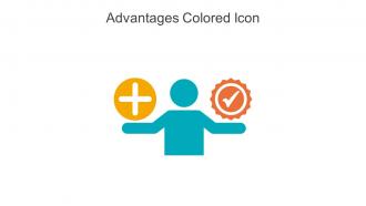 Advantages Colored Icon In Powerpoint Pptx Png And Editable Eps Format