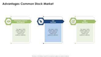 Advantages Common Stock Market In Powerpoint And Google Slides Cpb