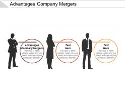 Advantages company mergers ppt powerpoint presentation gallery smartart cpb