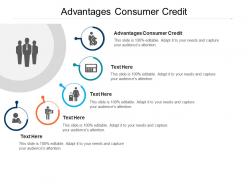 Advantages consumer credit ppt powerpoint presentation ideas graphic tips cpb
