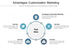Advantages customization marketing ppt powerpoint presentation pictures slide portrait cpb