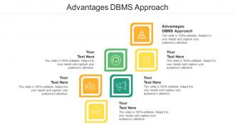 Advantages DBMS Approach Ppt Powerpoint Presentation Model Maker Cpb