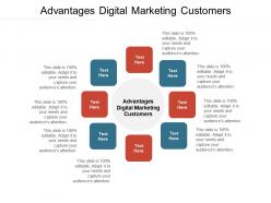 Advantages digital marketing customers ppt powerpoint presentation portfolio elements cpb