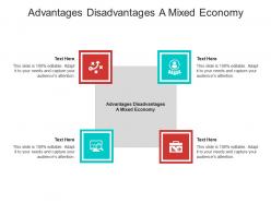 Advantages disadvantages a mixed economy ppt powerpoint presentation pictures examples cpb