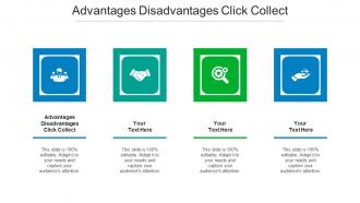 Advantages Disadvantages Click Collect Ppt PowerPoint Presentation Styles Diagrams Cpb