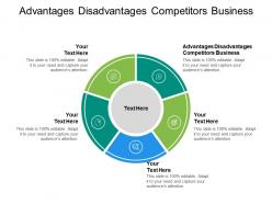 Advantages disadvantages competitors business ppt powerpoint portfolio files cpb
