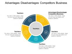 Advantages disadvantages competitors business ppt powerpoint presentation outline guidelines cpb