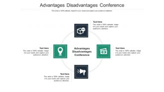 Advantages disadvantages conference ppt powerpoint presentation summary file formats cpb