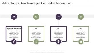 Advantages Disadvantages Fair Value Accounting In Powerpoint And Google Slides cpb