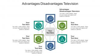 Advantages disadvantages television ppt powerpoint presentation inspiration design templates cpb