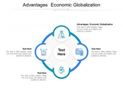 Advantages economic globalization ppt powerpoint presentation ideas cpb