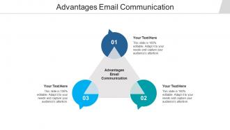 Advantages email communication ppt powerpoint presentation inspiration graphics cpb