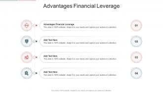 Advantages Financial Leverage In Powerpoint And Google Slides Cpb
