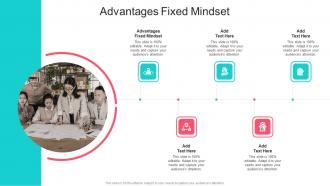 Advantages Fixed Mindset In Powerpoint And Google Slides Cpb