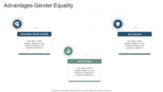 Advantages Gender Equality In Powerpoint And Google Slides Cpb