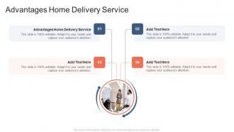 Advantages Home Delivery Service In Powerpoint And Google Slides Cpb