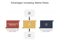 Advantages increasing market share ppt powerpoint presentation gallery picture cpb