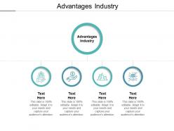 Advantages industry ppt powerpoint presentation show example introduction cpb