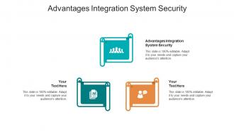 Advantages integration system security ppt powerpoint presentation infographic cpb