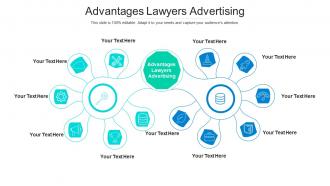 Advantages lawyers advertising ppt powerpoint presentation inspiration shapes cpb