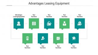 Advantages leasing equipment ppt powerpoint presentation icon example file cpb