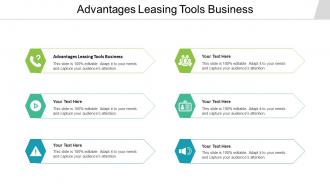 Advantages Leasing Tools Business Ppt Powerpoint Presentation Pictures Summary Cpb