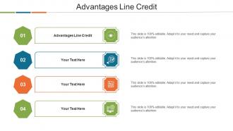 Advantages Line Credit Ppt Powerpoint Presentation Infographic Template Example File Cpb