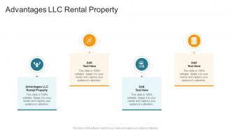 Advantages LLC Rental Property In Powerpoint And Google Slides Cpb