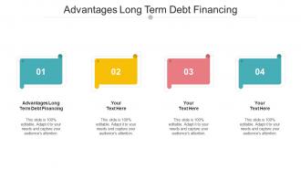 Advantages Long Term Debt Financing Ppt Powerpoint Presentation Portfolio Graphics Cpb