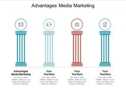 Advantages media marketing ppt powerpoint presentation infographic template icon cpb