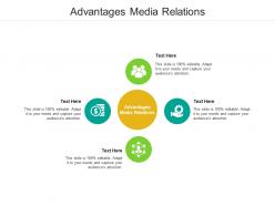 Advantages media relations ppt powerpoint presentation layouts icons cpb