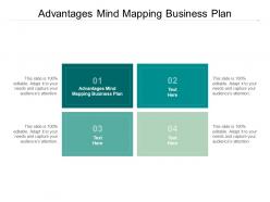 Advantages mind mapping business plan ppt powerpoint presentation images cpb