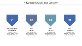 Advantages multi site location ppt powerpoint presentation designs download cpb