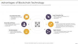 Advantages Of Blockchain Technology Blockchain And Distributed Ledger Technology