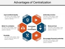 Advantages of centralization ppt examples professional
