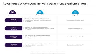 Advantages Of Company Network Performance Enhancement
