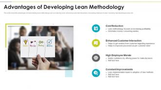 Advantages of developing lean methodology