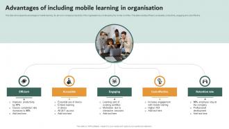 Advantages Of Including Mobile Learning In Organisation