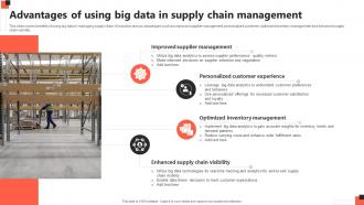 Advantages Of Using Big Data In Supply Chain Management