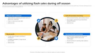 Advantages Of Utilizing Flash Sales During Off Season