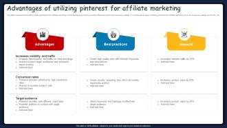 Advantages Of Utilizing Pinterest For Affiliate Marketing